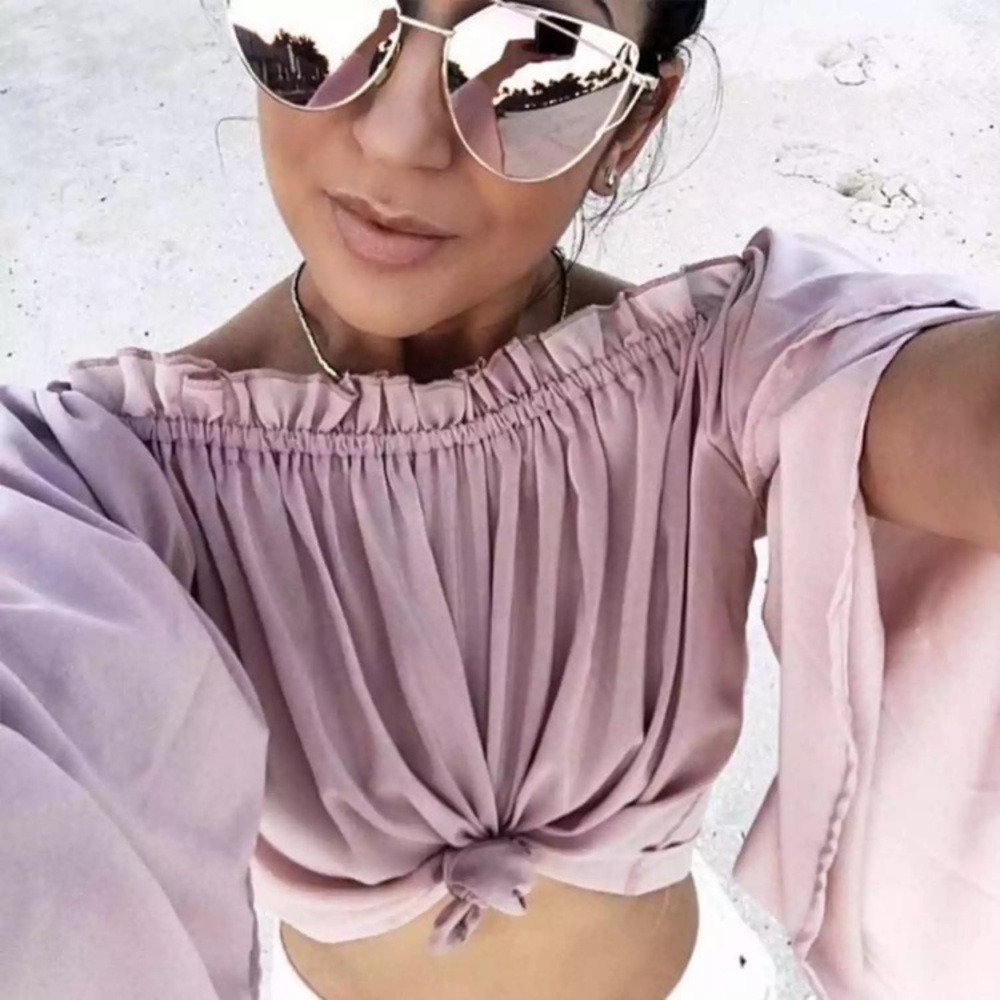 NEW Silver Mirrored Cat Eye Oversized Sunglasses
